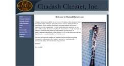 Desktop Screenshot of chadashclarinet.com